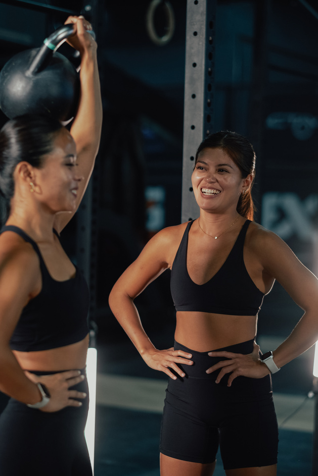Female Trainers and Woman Training with Female Coach