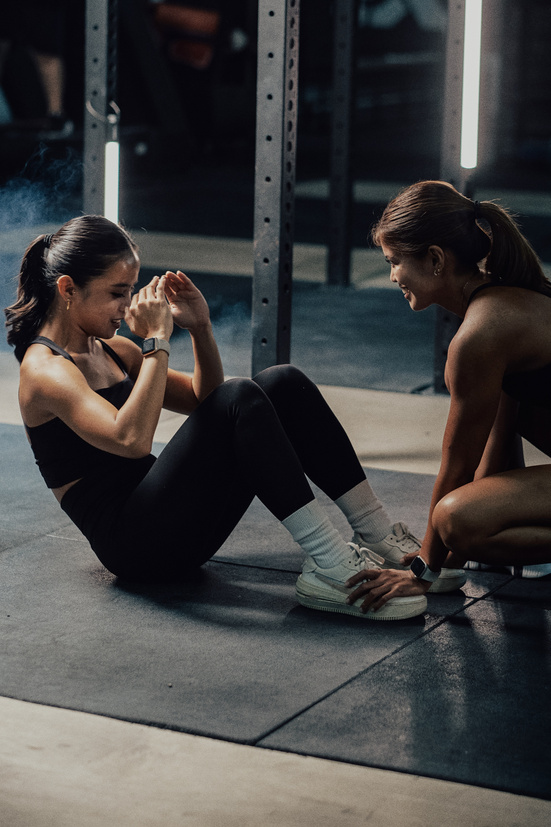 Female Trainers and Woman Training with Female Coach